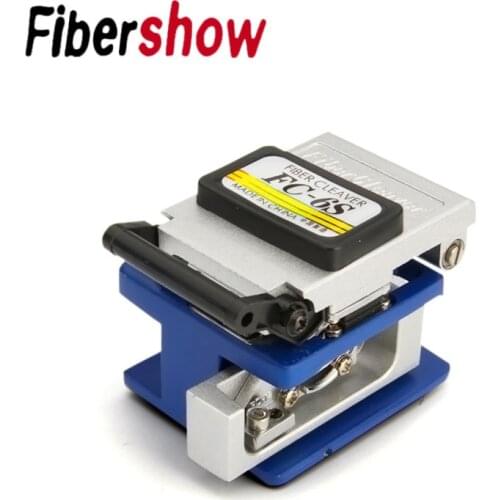 FC 6S fiber cleaver Cold Contact With 12 BladeS FC-6S Metal Material FTTH fiber cable cutter knife cleaver tool
