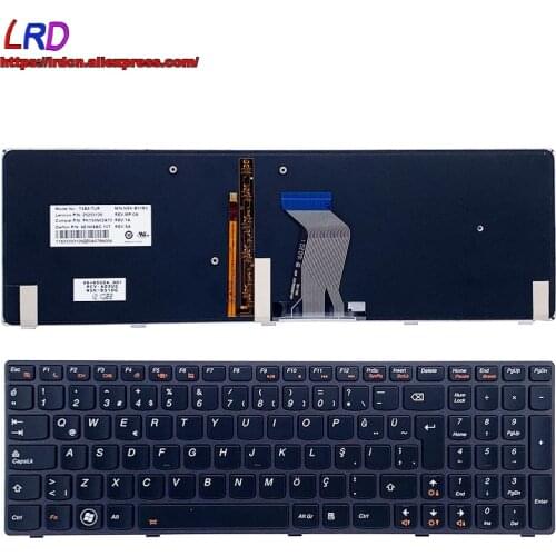 New Original TR Turkish Backlit Keyboard for Lenovo Y580 Y580A Y580N Laptop 25203126 25203066 25203438