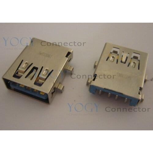 10pcs 16mm Female USB 3.0 Connector fit for Toshiba Satellite E45T-A4200 E45T-A4100 Series laptop motherboard usb jack port