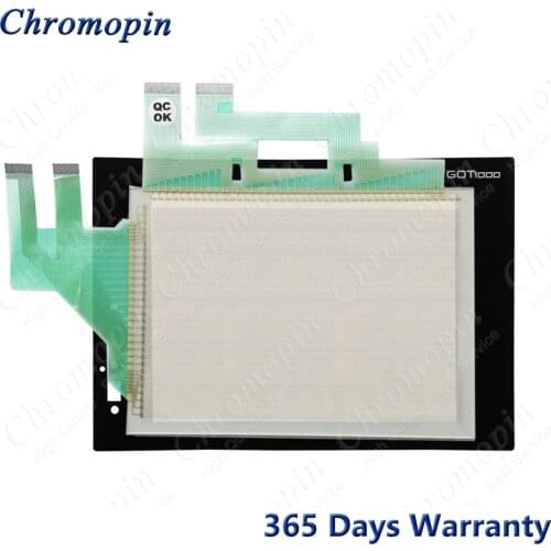 Touch screen for HMI Mitsubishi GT1572-VNBA GT1572-VNBD GT1572-VNBA-C with Overlay 365 days Warranty for Touch Screen