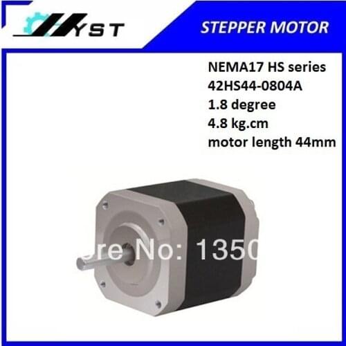 5pcs/lot high torque NEMA17 cnc stepper motor 1.8degree 0.8A 4.8kg.cm