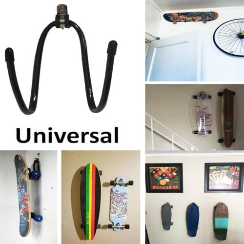 Universal Adjustable Skateboard Wall Hanger Storage Clip Wall Rack Wall Mount