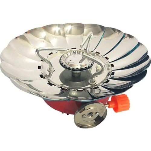 Wind proof outdoor gas burner camping stove lighter tourist equipment kitchen cylinder propane grill