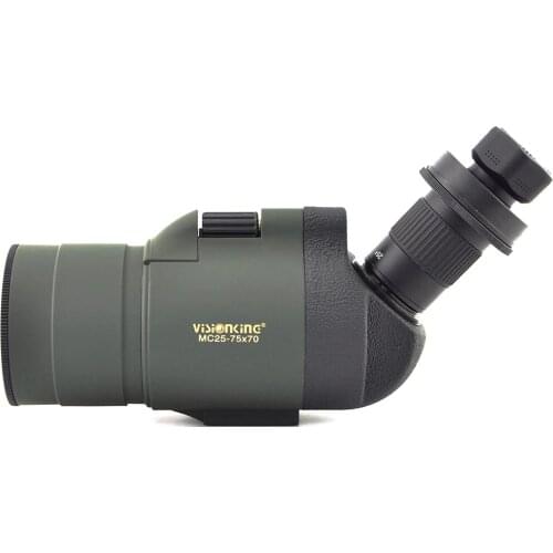 Visionking 25-75x70 MAK Hunting Spotting Scope Waterproof BAk4 Monocular Guide Scope For Birdwatching/Golf With Tripod