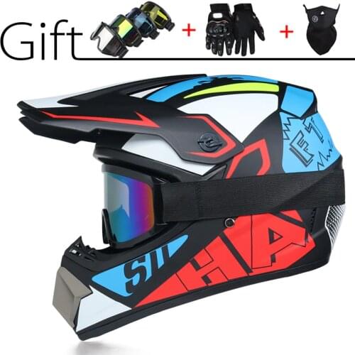 Motorcycle helmet Protective capacete motorcycle for Women & Men off road motocross Helmets DOT approved