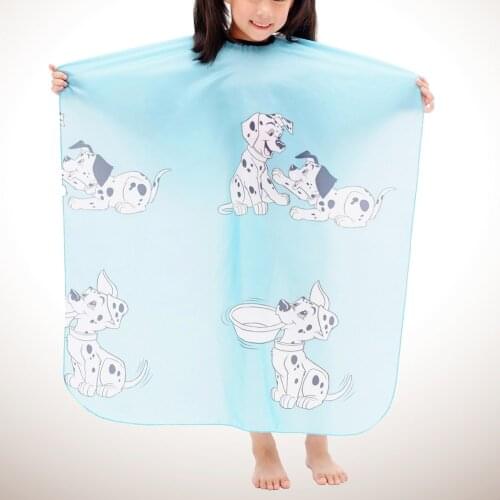 1PCS 31"x47" Child Kid Hair Cutting Cape Barber Styling Salon Camps &Hairdressing Wrap Waterproof Capes Cartoon Dogs Mouse
