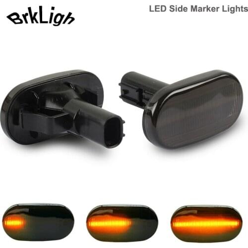 2pcs Car Led Side Marker Light Dynamic Turn Signal Lamps For Suzuki Jimny JB64W Sierra JB74W JB23W Lapin HE21S Carry Truck DA63T