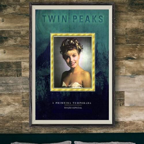 269 TWIN PEAKS TV Show David Lynch Wall Silk Cloth Poster Art Decoration Gift