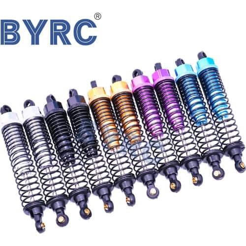 2pcs HSP 108004 188004 Aluminum Alloy Metal Shock Absorber 105mm 08001 08058 1/10 Upgrade For Monster Bigfoot Truck 94111 94188