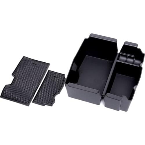 Car Accessories New Style Plastic Central Storage Pallet Armrest Container Box A Set For Jeep Wrangler Rubicon 2018 2019