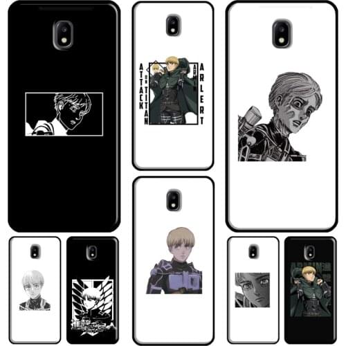 Armin Arlert Attack on Titan Anime For Samsung Galaxy J7 J3 J5 2017 A3 A5 2016 J4 J6 A6 A8 Plus J2 Core J8 2018 Phone Case