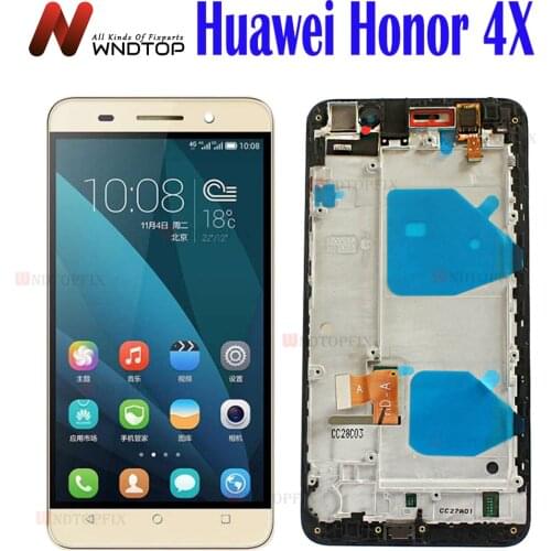 For Huawei Honor 4X LCD Touch Screen Assembly For Huawei Glory Play 4X LCD display with frame Che2-L12 Che2-L23 Che2-L11 LCD