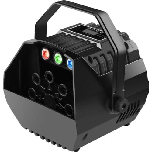 New Arrcials LED Mini Automatic Bubble Machine Wireless Remote Control Stage Effect Lights Lamp