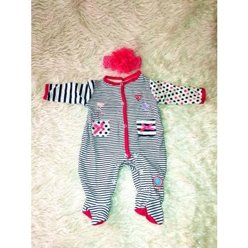 Lifestyle Baby Dolls Clothes For 22-23inch cartoon style Reborn Dolls Fashion 55-57 cm clothes Doll Accessories Baby Clothes