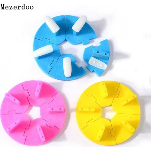 Removable Lotus Seat Training Frame DIY Nail Art Polish Gel UV False Tip Display Practice Stand Holder Salon Table Manicure Tool