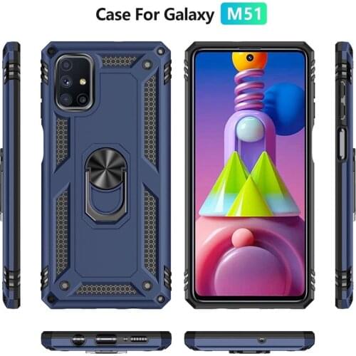 Sunjolly Case for Samsung Galaxy M51 Wallet Stand Flip PU Leather Phone Case Cover coque capa Samsung Galaxy M51 Case Cover