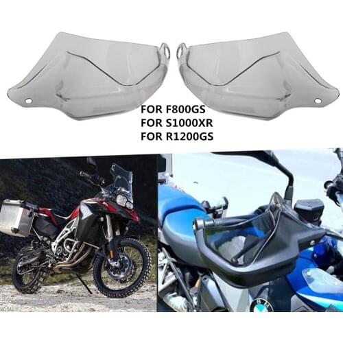 Handguard Hand shield Protector For BMW R1200GS ADV F800GS Adventure S1000XR Windshield Smoke 2013 2014 2015 2016 2017 2018
