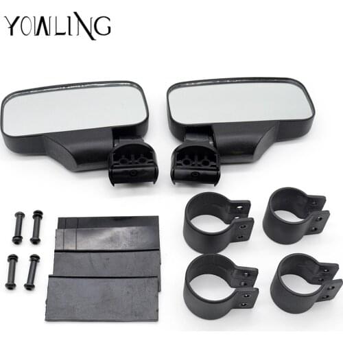 YOWLING Universal Clear Car Rear View Mirror Wide Angle Blind Spot Rearview Mirrors for UTV Offroad Side View Mirrors