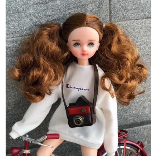 1/6 DIY cartoons girl 30CM Licca doll customized plastic dolls Not clothes and shoes included
