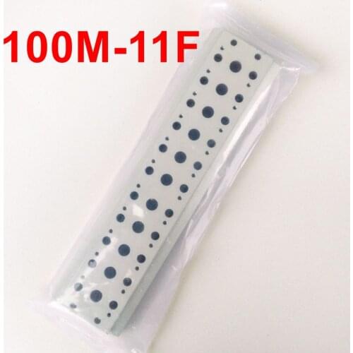 100M-11F Solenoid Valve Manifold With Screws & Rubber 11 Station Base Board 4V110/ 4A110