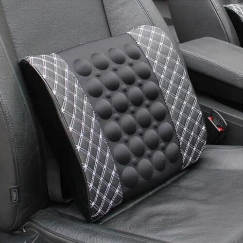 Car Electric Lumbar Pad Back Seat Cushion 12V For Lada Priora Kalina Granta Vesta Niva Largus Vaz X-Ray Samara