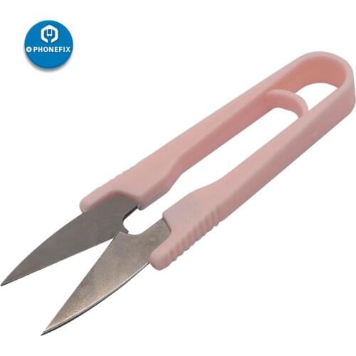 PHONEFIX Stationery Scissors U-shaped Pincers High quality Steel Clippers Professional Tailor Scissors Wrapping Paper Cutter