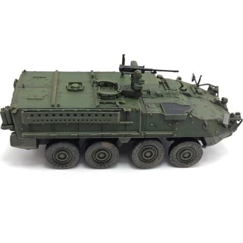 1/72 US Army M1126 Wheeled Infantry Fighting Vehicle Finished Armored Transport Vehicle Model Display Collection Gift Toy