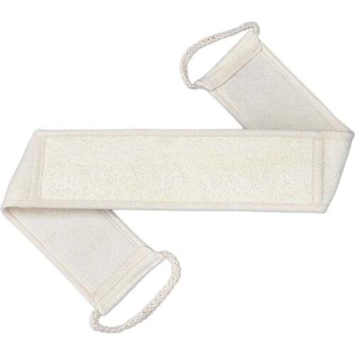 Natural Loofah Back Scrubber Washer Double Sided Bathroom Deep Clean Bath Sponge