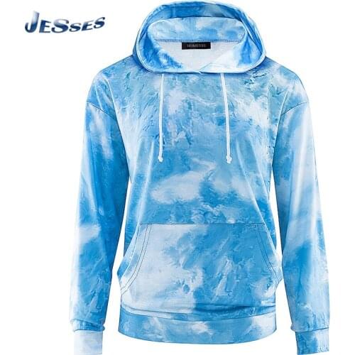 Autumn Female Hooded Tie-dye Print Pullovers Women Hoodies Oversized Sweatshirt Top Female Pockets Streetwear Plus Size Clothing