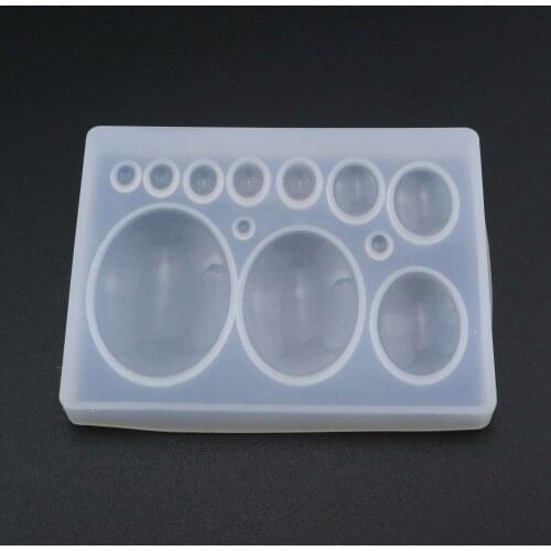Oval Breast Milk Cabochon Silicone Mold Epoxy Resin KeepSake DIY Jewelry Making Supplies 1507035