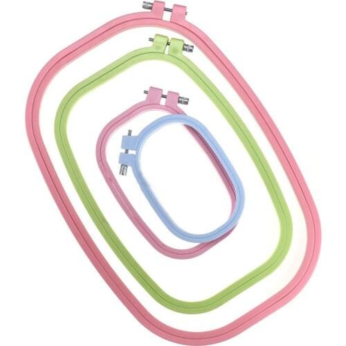 1Pcs embroidery hoop needle art to fabric coating sewing accessories hand sewing tools embroidery stretching tools