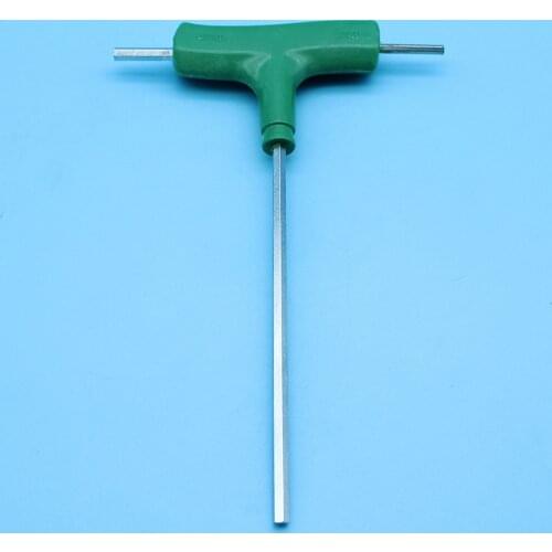 3mm & 4mm Allen Hex Keys T-Shaped Wrench Inner Six Angle Screwdrivers T-handle For Stihl Husqvarna Chainsaws