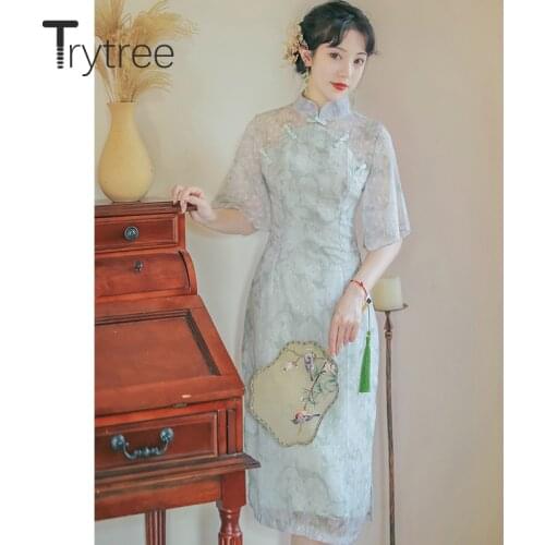Короткие летние платья Trytree China At AliExpress