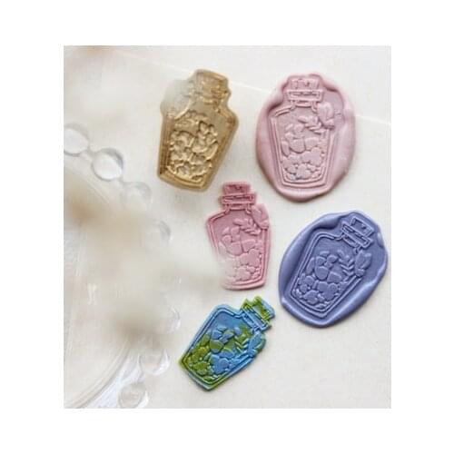 Wax Seal Stamp rose flowerCopper Head Vintage Envelope Sealing Hobby Tools DIY Sealing Wax Decoration Craft Kits