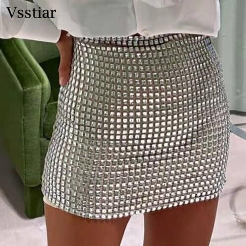 Vsstiar High Waist Skirts For Women