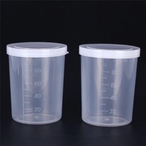 2pc 100ml Resin Plastic Measuring Cup Kitchen Tool Kitchen Measuring Tools Accessaries Measuring Food Cups