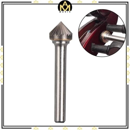 1Pc Peg Hole Rotary File Violin Making Tool Steel Peg Hole Rotary File DIY Violin Violin Luthier Tool