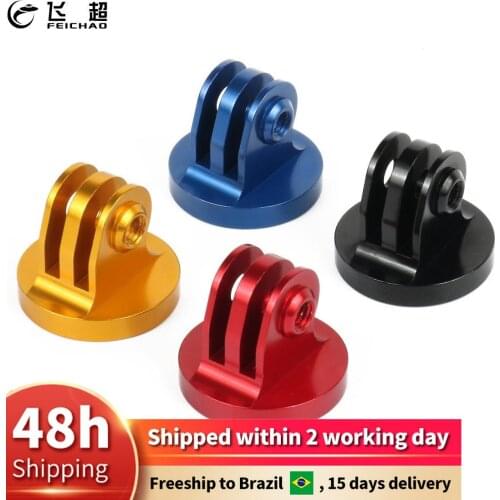 1x For Gopro Tripod Mount Adapter 1/4 Thread Adapter CNC Aluminium Alloy for Go Pro Hero 8 7 6 5 4 3+ Action Camera Accessories