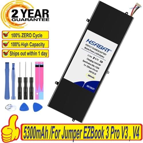 Top Brand 100% New Battery for Jumper EZBook 3 Pro V3 V4 LB10 P313R WTL-3687265 HW-3687265 3587265P 3585269P 7lines and 8lines