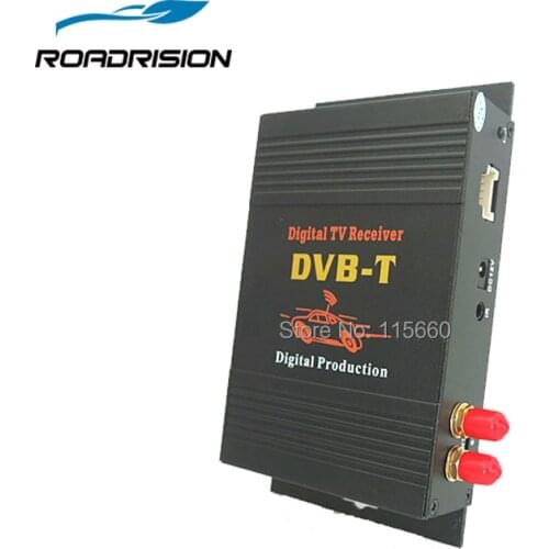 Car TV Tuner DVB-T MPEG-4 Digital TV BOX Receiver Mini TV Box With Dual Tuner for Europe Middle East Australia