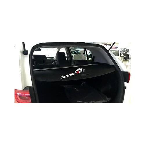 Black Retractable Rear Cargo Trunk Cover For Kia Sportage 2016 2017
