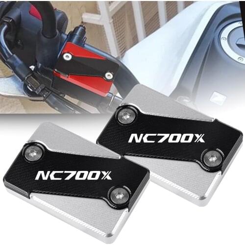 For Honda NC700X NC 700X 700 X 2011 2012 2013 2014 CNC Aluminum Motorcycle Front Rear Brake Fluid Reservoir Cap Cover Protection
