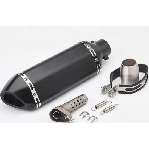 HDMP Universal motorcycle akrapovic GP SC exhaust muffler pipe ATV dirt bike scooter Slip On For CBR250 FZ8 CBR GSXR