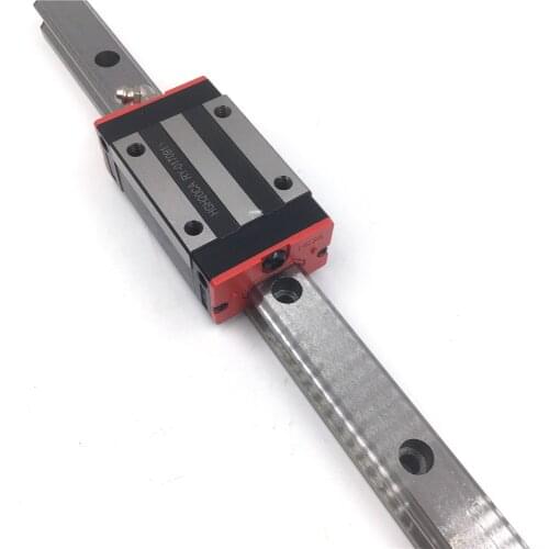 HGR25 Linear Guideway 25mm L=1200mm Linear Motion Rail + 2pcs Heavy Load Rail Block HGH25CAZAC Preload Accuracy Replace HIWIN