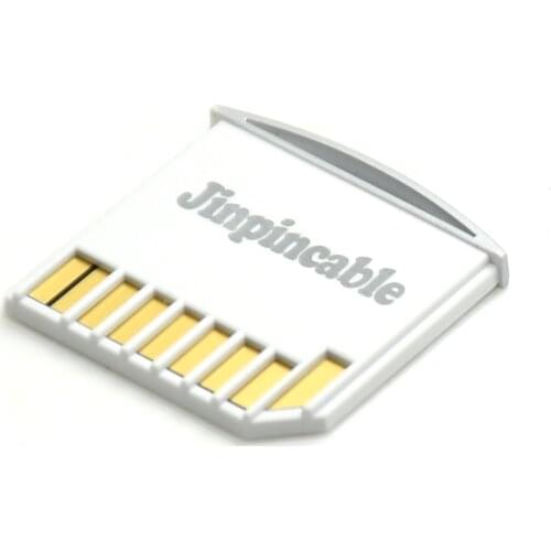 White Color Micro SD TF to SD Card Kit Mini Adaptor for Extra Storage Macbook Air / Pro / Retina