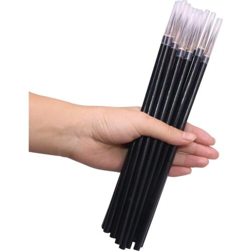 4 pcs Black Large Hook Line Pen Watercolor Brush Chinese Calligraphy Artist Art Student Learning Stationery Painting Tool
