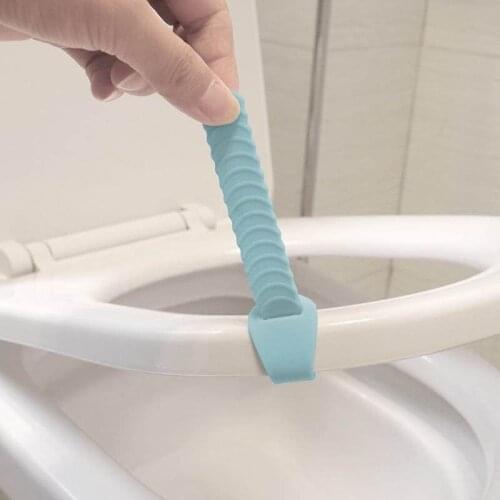 Washable Cloth Toilet Seat Cover Pads Seat Lifter Bathroom Soft Thicker Warmer Stretchable Closestool Toilet Seat Raise Lifte