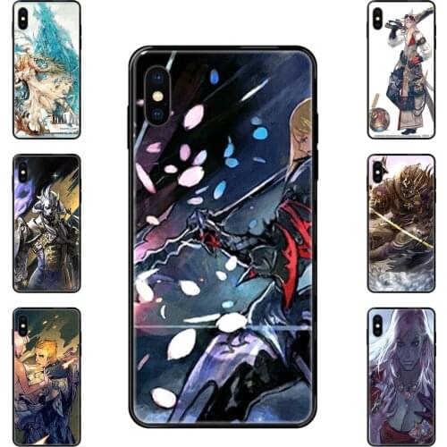 For Xiaomi Mi Note A1 A2 A3 5 5s 6 8 9 10 SE Lite Pro Ultra Final Fantasy Heavenswards Clear Black Soft TPU Cases Capa Cover
