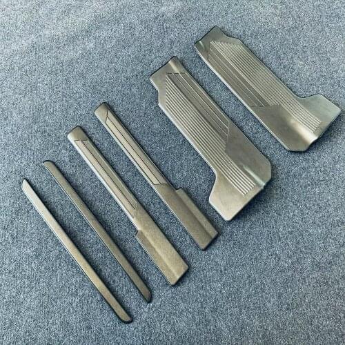 For Suzuki Solio 2021 2022 Car Door Sill Scuff Plate Welcome Pedal Protector Pedal Step Cover Stainless Car Styling Accessories