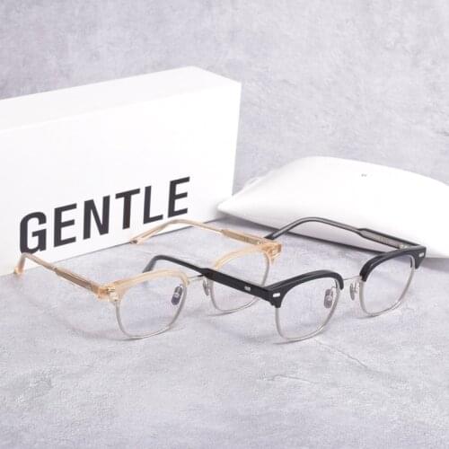 GM 2021 new stye V bland sqaue Prescription Eyeglasses Frame GENTLE ROKE Optical glasses Frames MONSETER for Men Women